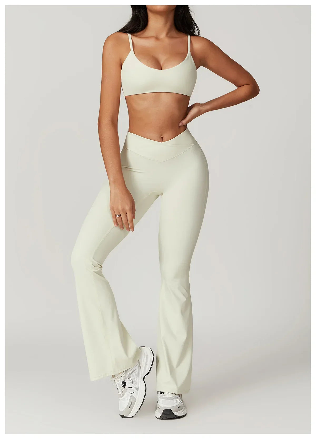 Lucid High Waist Flare Leg Yoga Set Luxlife Brands