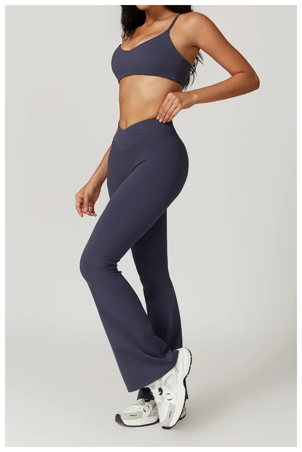 Women's Wide Leg High Waist Yoga Set Luxlife Brands