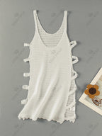 Women's Sexy Knit Side Cut Out Beach Mini Dress Luxlife Brands