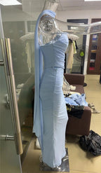 Elegant Wine Strapless Maxi Skirt Set Luxlife Brands
