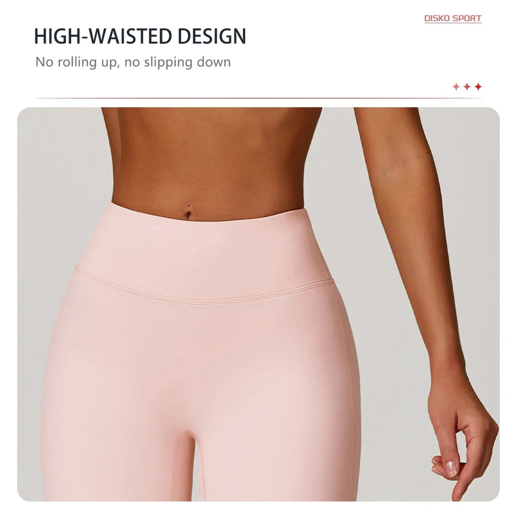 Hearuisavy Women 2 Piece Sport Pants Set Gym Sportswear Workout Short Sleeves Female Push Up Yoga Pants Running Fitness Clothing