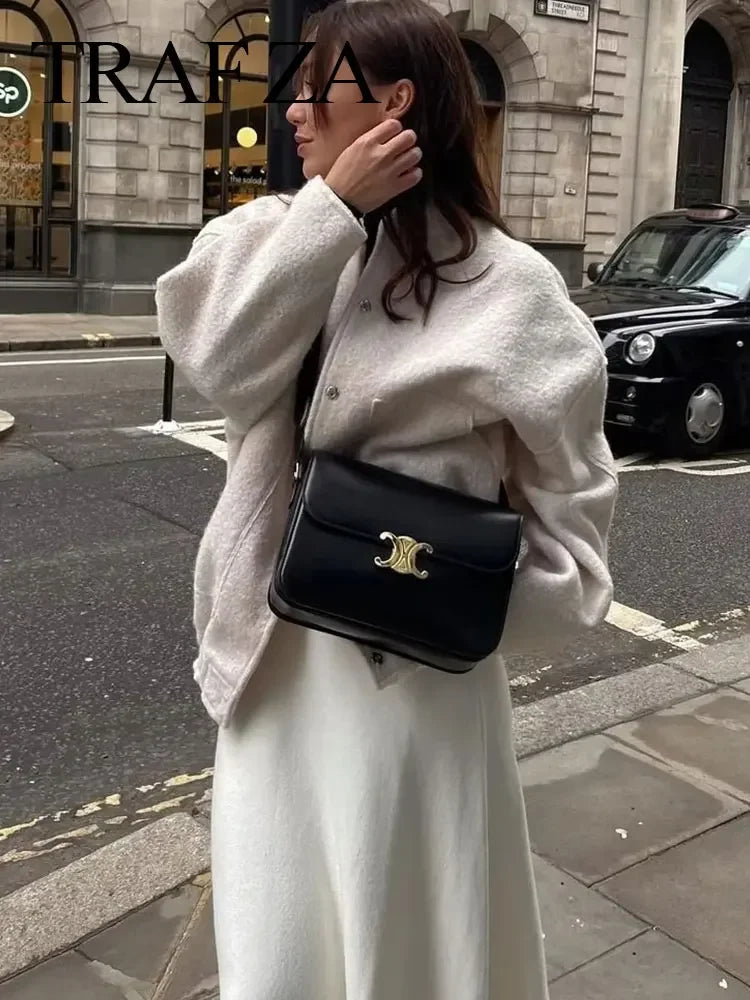 Fabulous Chicago Button Down Bomber Jacket LUXLIFE BRANDS