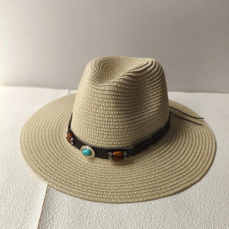 Boho Beach Straw Hat