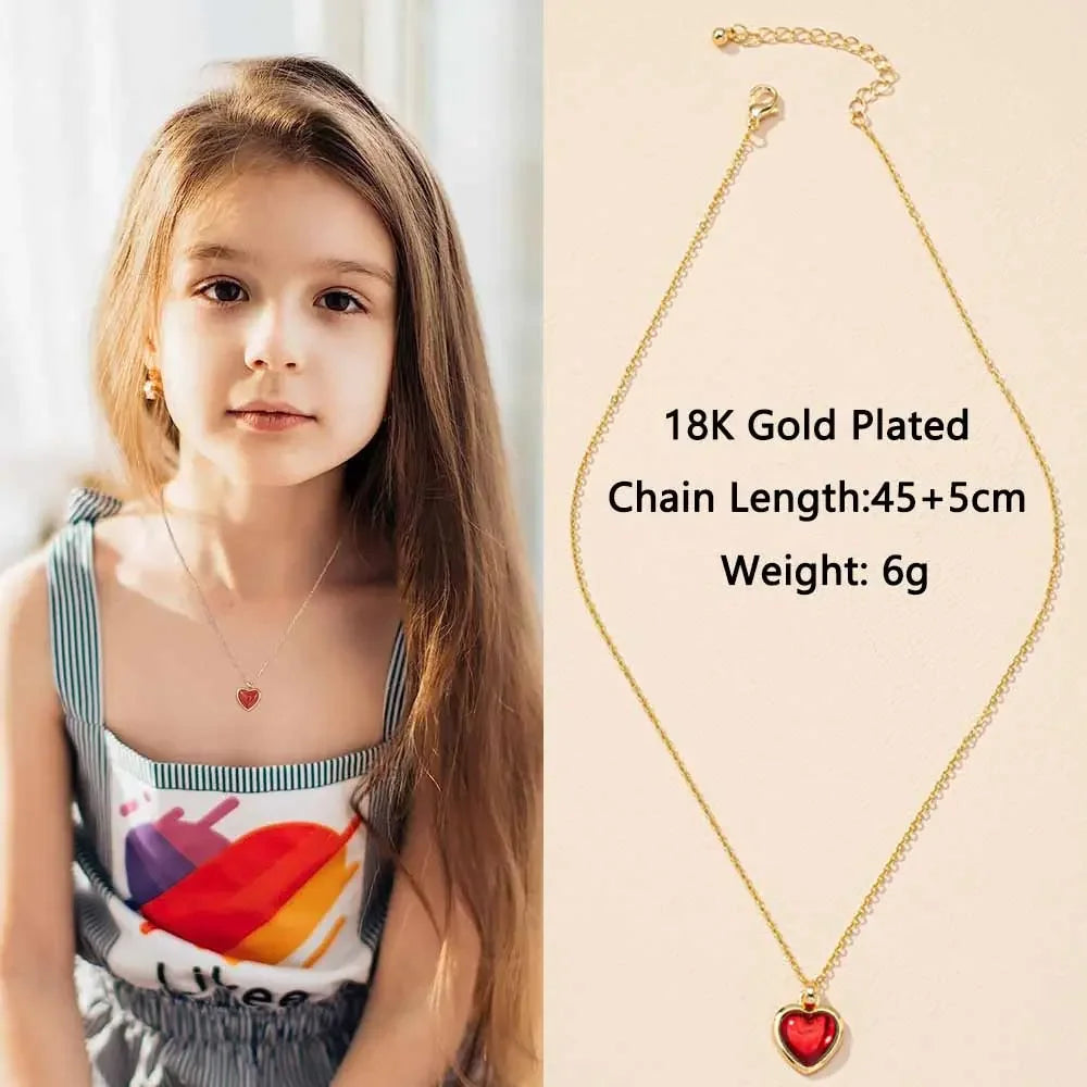 Carnelian Crystal Heart Necklace Raw Stone Healing Crystals Dainty Heart Gemstone Pendant Necklace Anniversary Birthday Gift - LUXLIFE BRANDS