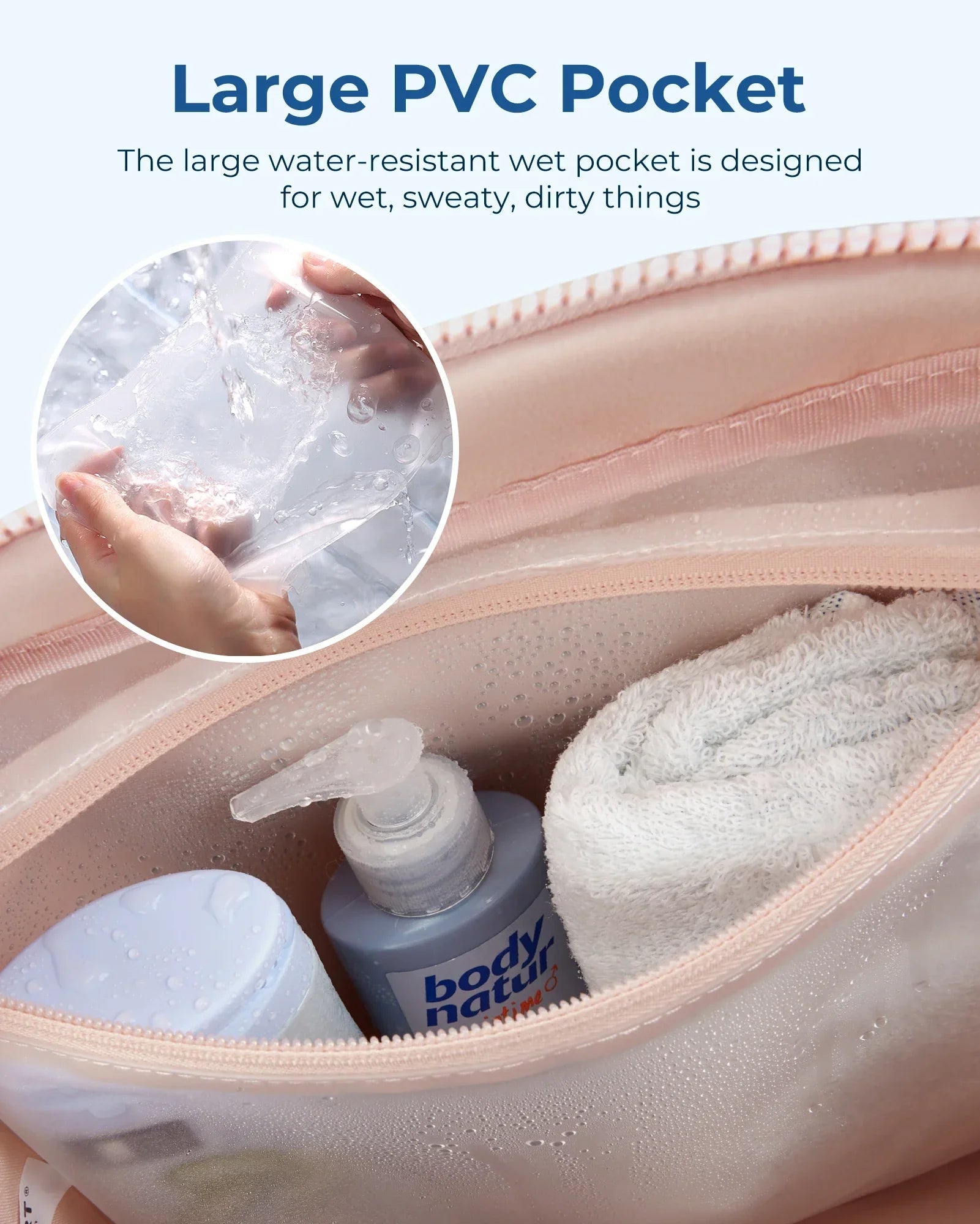 BAGSMART Travel Duffel Bag Gym Bag for Women with Wet Pocket Carry on Weekender Bags Waterproof Hand Luggage Airport Cabin Bag Luxlife Brands