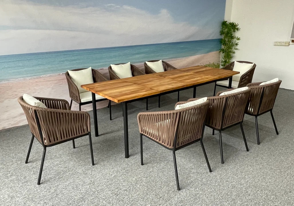 Garden Furniture Deep Seating Patio Set Sun Lounger Outdoor Furniture Daybed