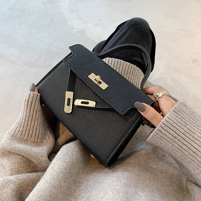 Small Bag Women's New Trend Handbag Single Shoulder Backpack Simple Texture Cross-Body Women's Bag" LUXLIFE BRANDS