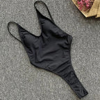 Sexy Extreme Micro String Backless Monokini Women Thong Swimwear One Piece Swimsuit Female High Cut Bathing Suit Swim Beachwear Luxlife Brands