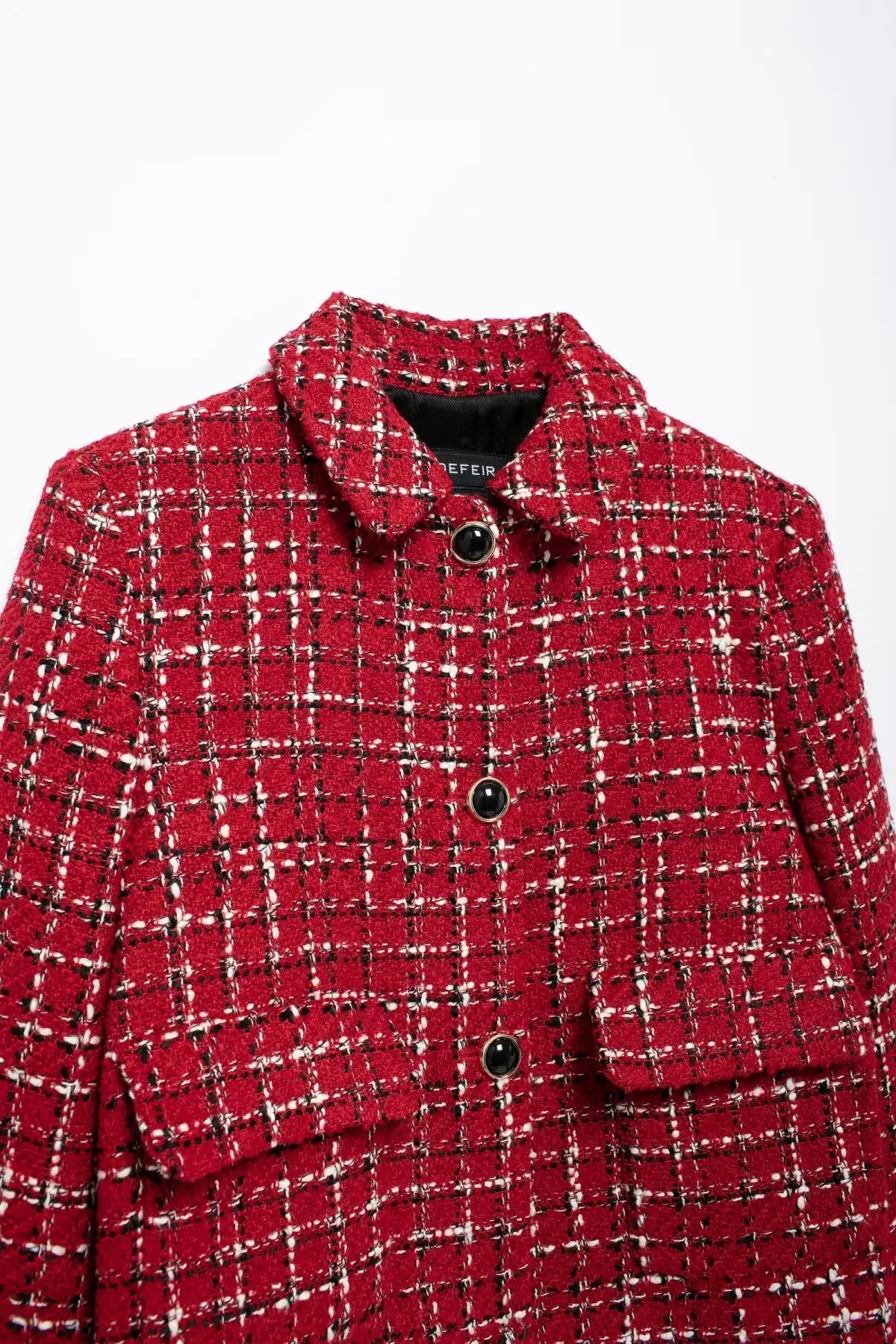 HH Women Fashion Red Texture Skirt Sets Single Breasted Lapel Jacket Coat Side Zipper Shorts Skirts High Street Lady Outfit