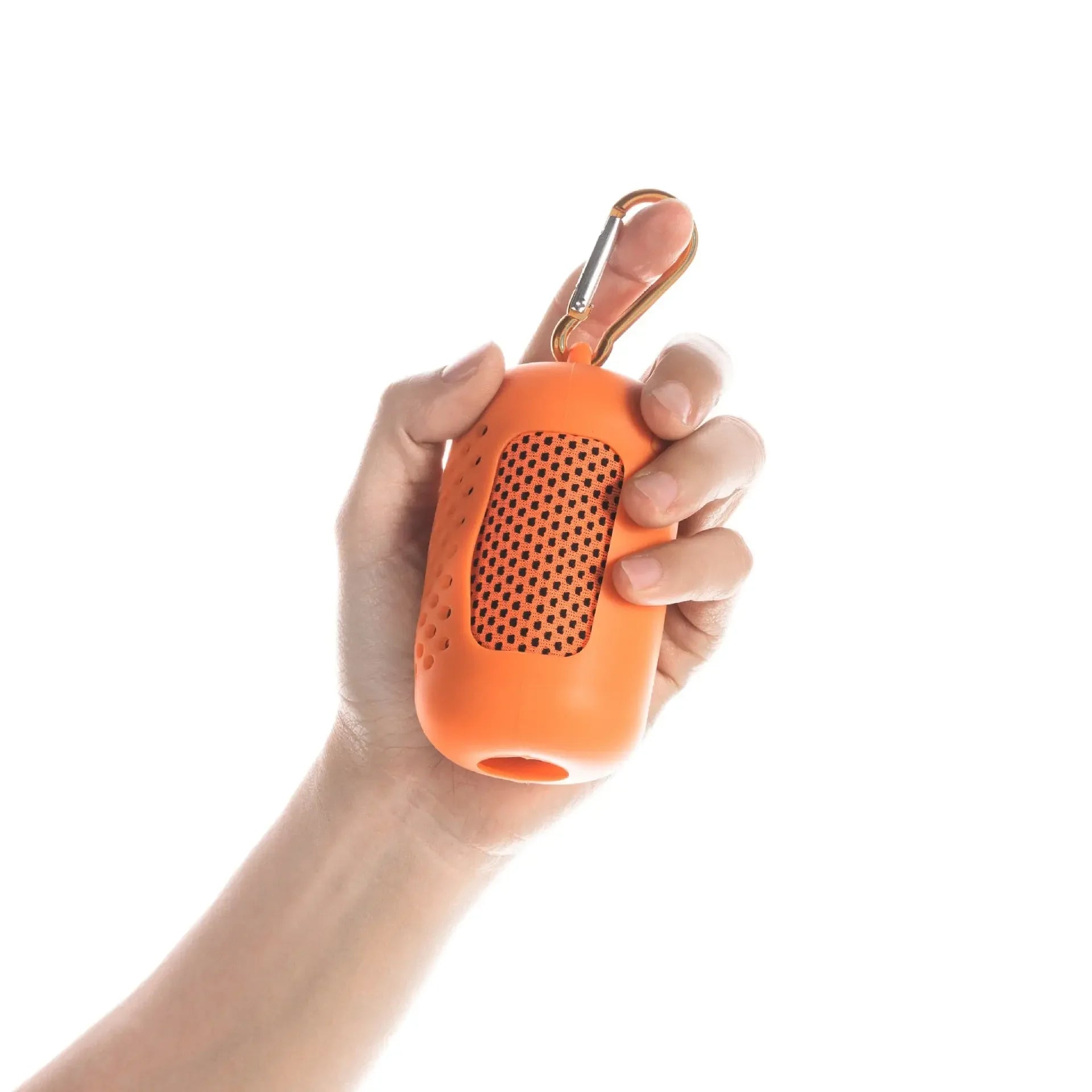 Portable Fitness Towel In A Silicone Bag