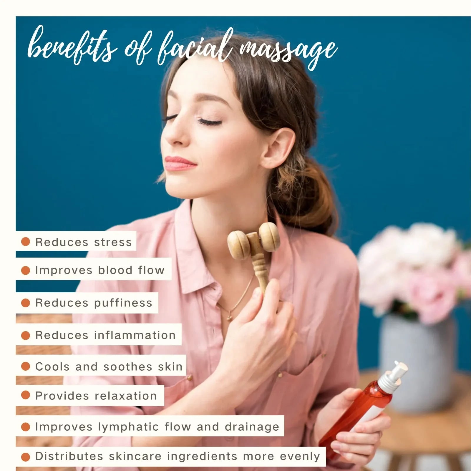 Face Massager Maderoterapia Face Roller Mini Wood Therapy Face Slimming Gua Sha Scraper Facial Lifting Wrinkle Remover LUXLIFE BRANDS