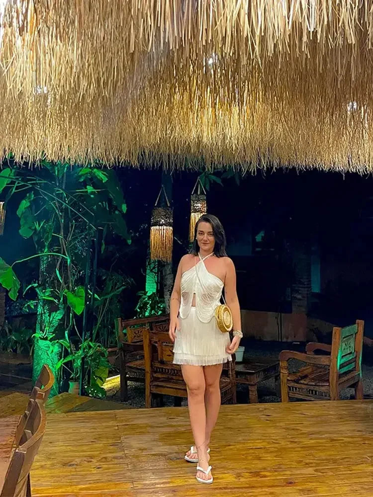 Bali Halter Resort Outfit LUXLIFE BRANDS