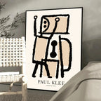 1PC Paul Klee Abstract Painting Artwork Poster Paper Print Home Living Room Bedroom Entrance Bar Restaurant Cafe Art Painting Luxlife Brands