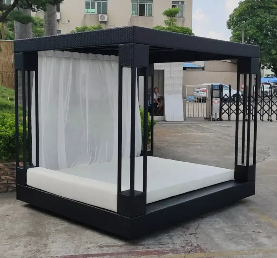 Garden Furniture Deep Seating Patio Set Sun Lounger Outdoor Furniture Daybed