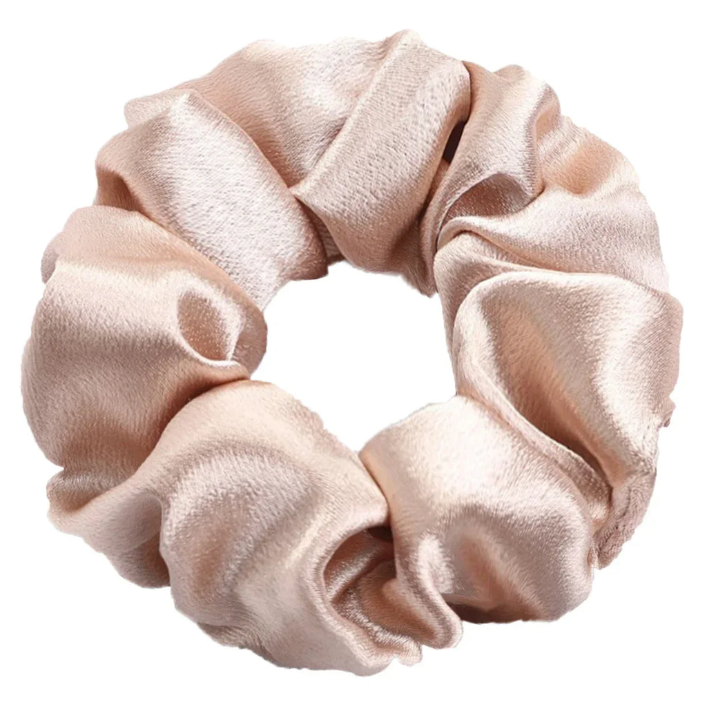 Women's Silky Satin Hair Scrunchies Set LUXLIFE BRANDS