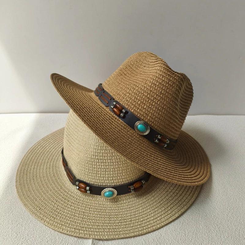 Boho Beach Straw Hat