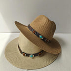 Boho Beach Straw Hat Luxlife Brands