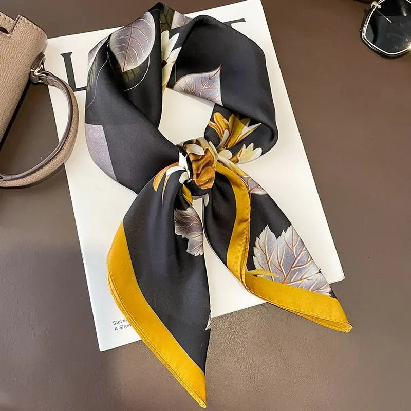 Saturday Afternoon Silk Square Scarf