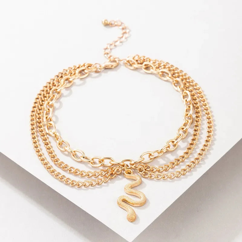 Boho Charm Anklet Chain Luxlife Brands