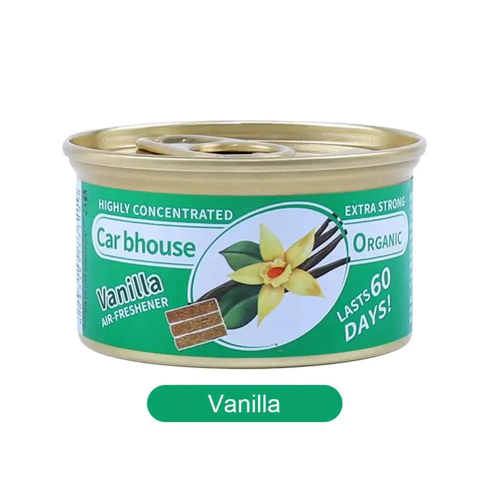Car Air Freshener Bubble Gum Scent Organic Cans Odor Eliminator Essential Long-Lasting Strong Fragrance For Auto Home Closet Luxlife Brands