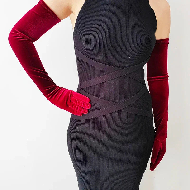 Velvet Opera Gloves LUXLIFE BRANDS
