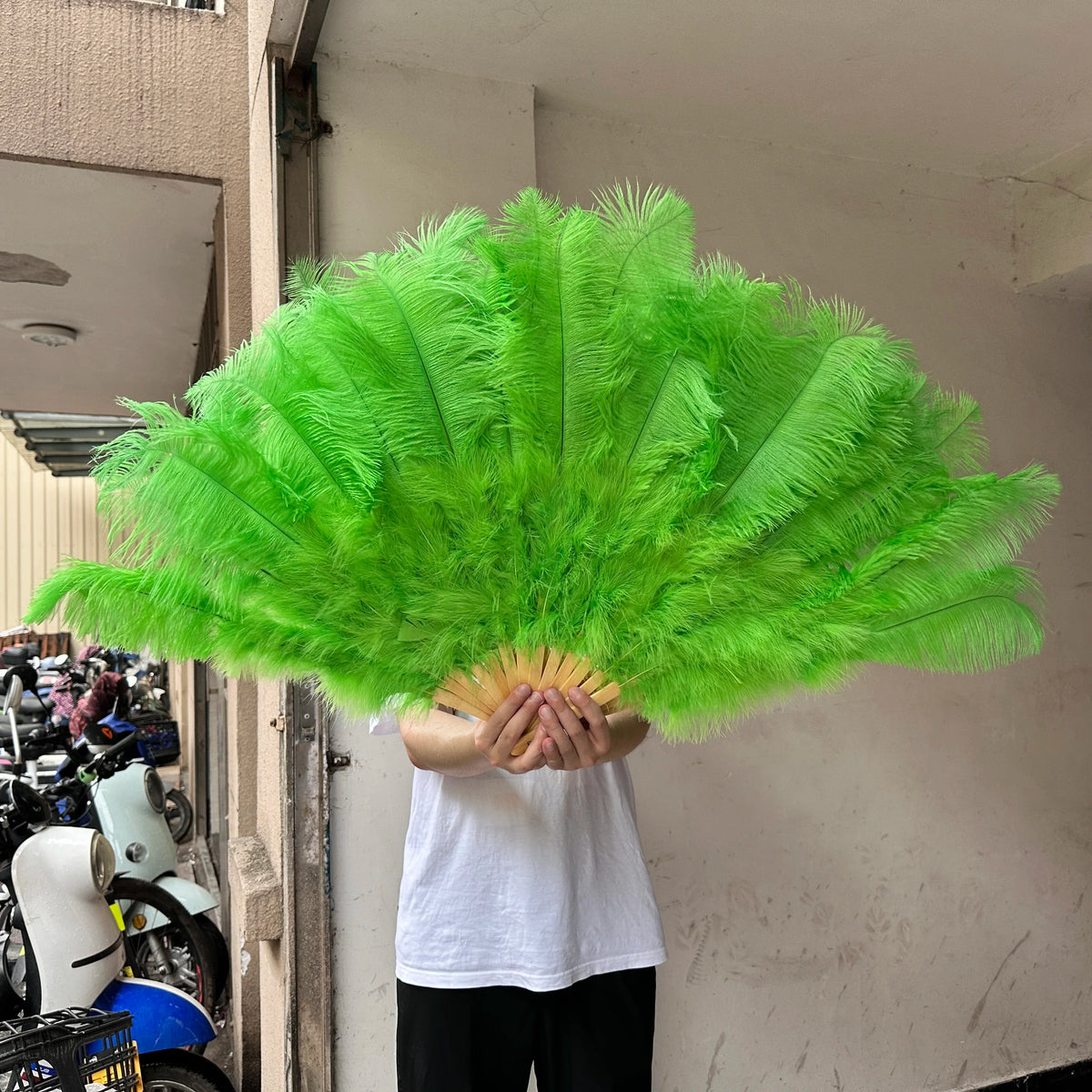 90CM Ostrich Feather Fans