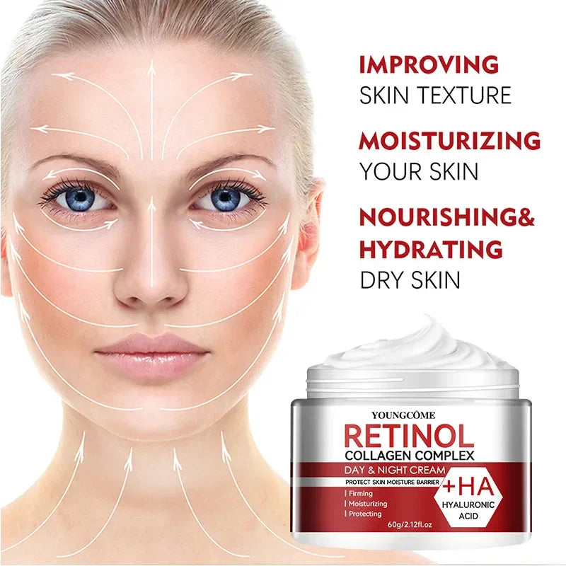 Deep Hydration Retinol Collagen Cream Luxlife Brands