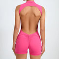 Open Back Yoga Jumpsuit