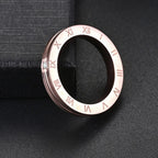 AAA CZ Cubic Zirconia Ring Stainless Steel Shinning Crystal Couple Ring Forever Love For Romantic Wedding Rings Luxlife Brands
