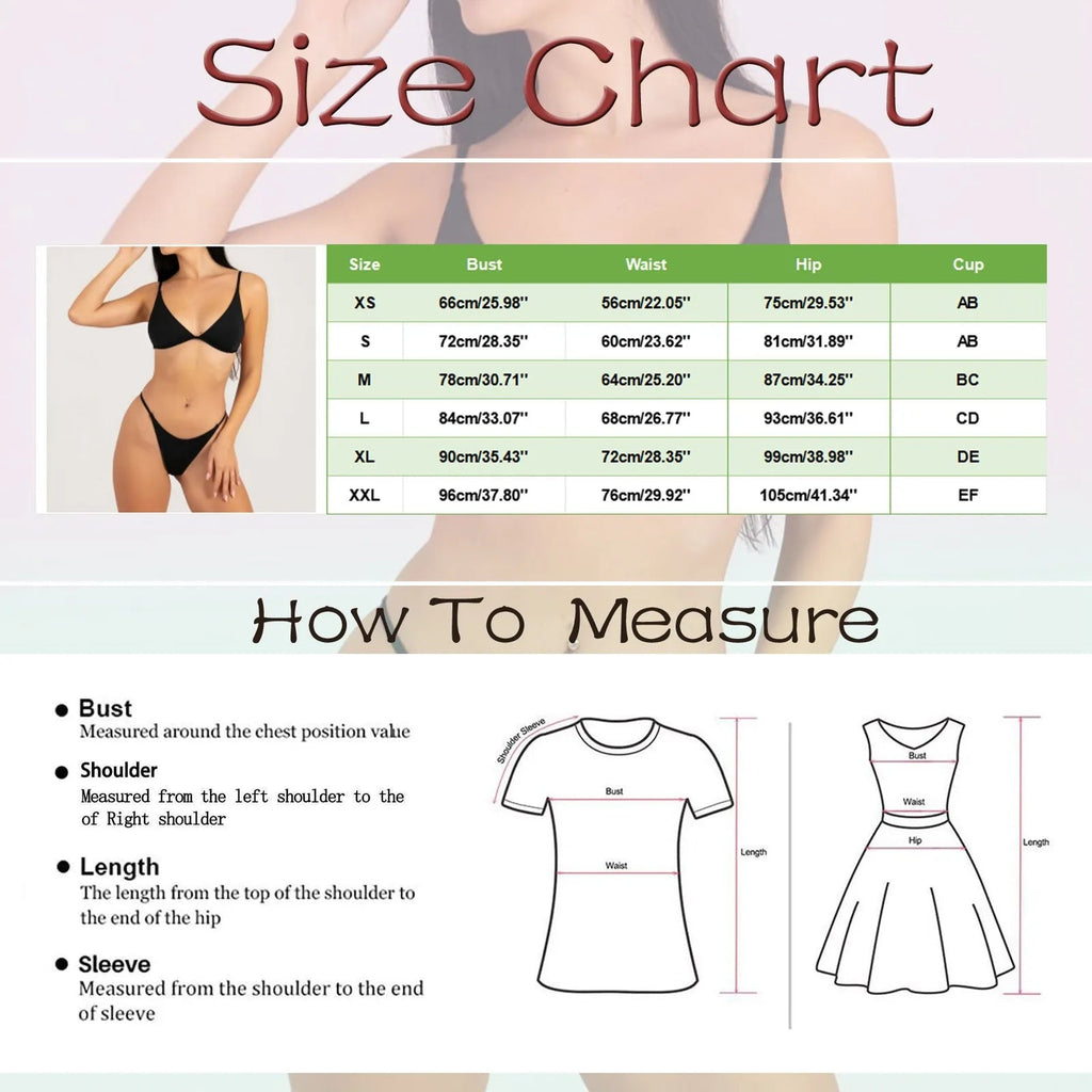 Women'S Triangle Bikini Set Sexy Deep V Beach Swimwear Spaghetti Strap Underwear Bikini G-String Sunbathing Two Piece Swimsuit Luxlife Brands