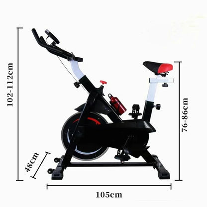 Professional electric folding gym bicycle home spin bike fitness exercise machine Cardio workout calories burning indoor bike