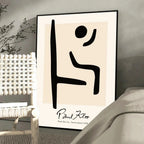 1PC Paul Klee Abstract Painting Artwork Poster Paper Print Home Living Room Bedroom Entrance Bar Restaurant Cafe Art Painting Luxlife Brands