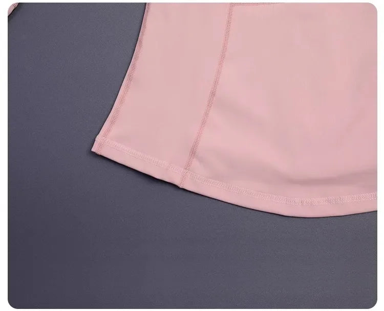 Women's Slim Fit Yoga Zip Top Luxlife Brands