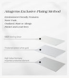 ATTAGEMS Snowflake Women's Earrings For Party S925 Silver Moissanite Earrings D VVS1 Yellow Gold Plated Gifts Sparkling Jewelry Luxlife Brands