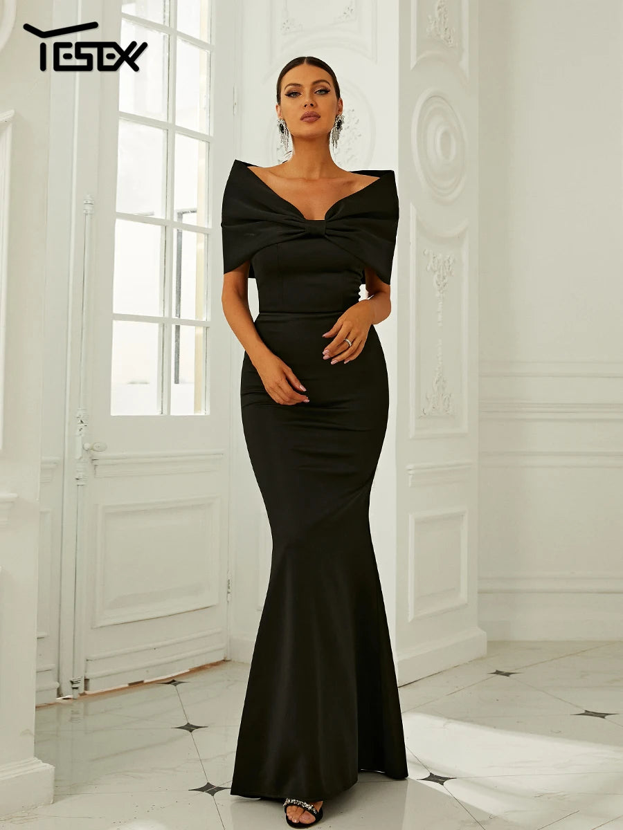 Mermaid Maxi Evening Dress