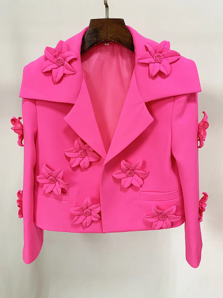 Designer Runway Fleur Suit Set