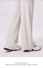 Ctenkevet-High Waist Wide-Leg Yoga Joggers for Women, Female Casual Tracksuit Bottoms, Straight Outdoor Baggy Sweatpants, Autumn Luxlife Brands