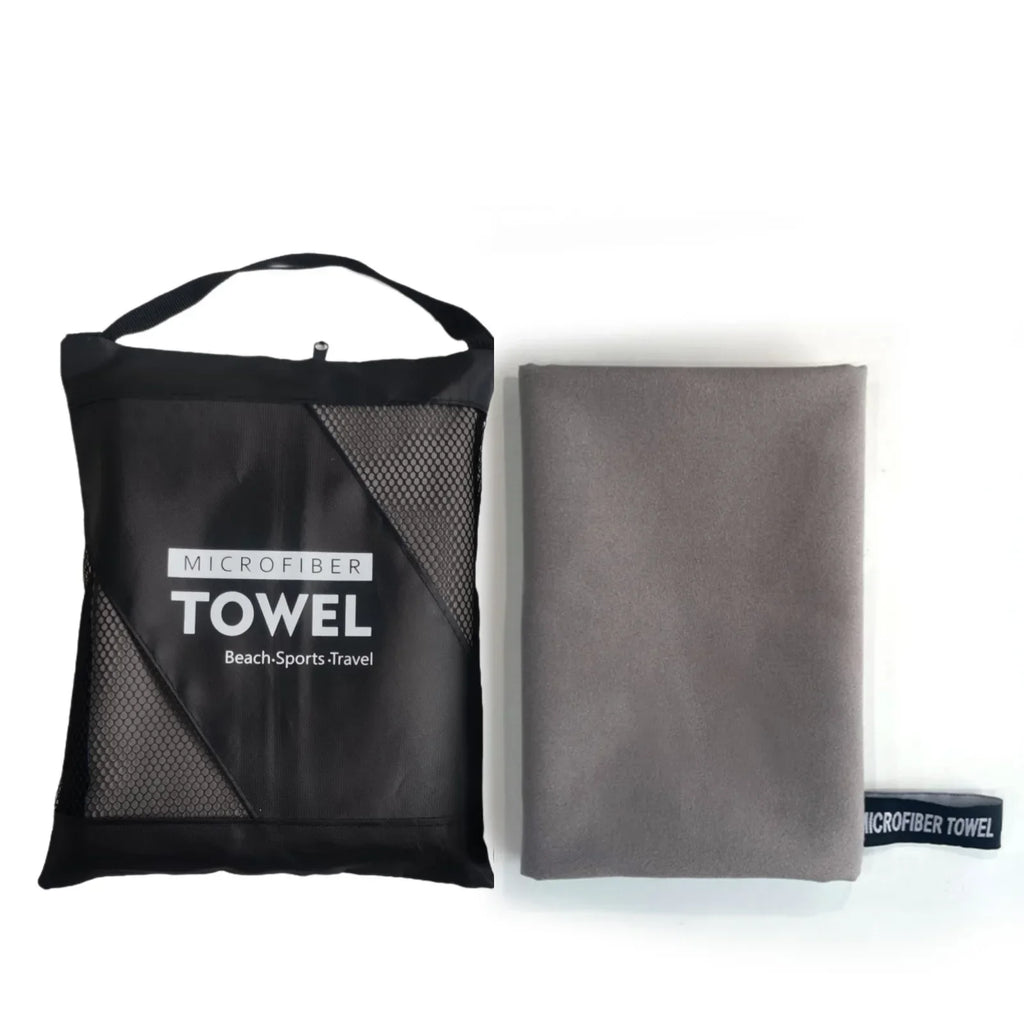 Microfiber Towel Perfect Travel & Gym & Camping Towel. Quick Dry - Super Absorbent - Ultra Compact - Lightweight Swimming Towels