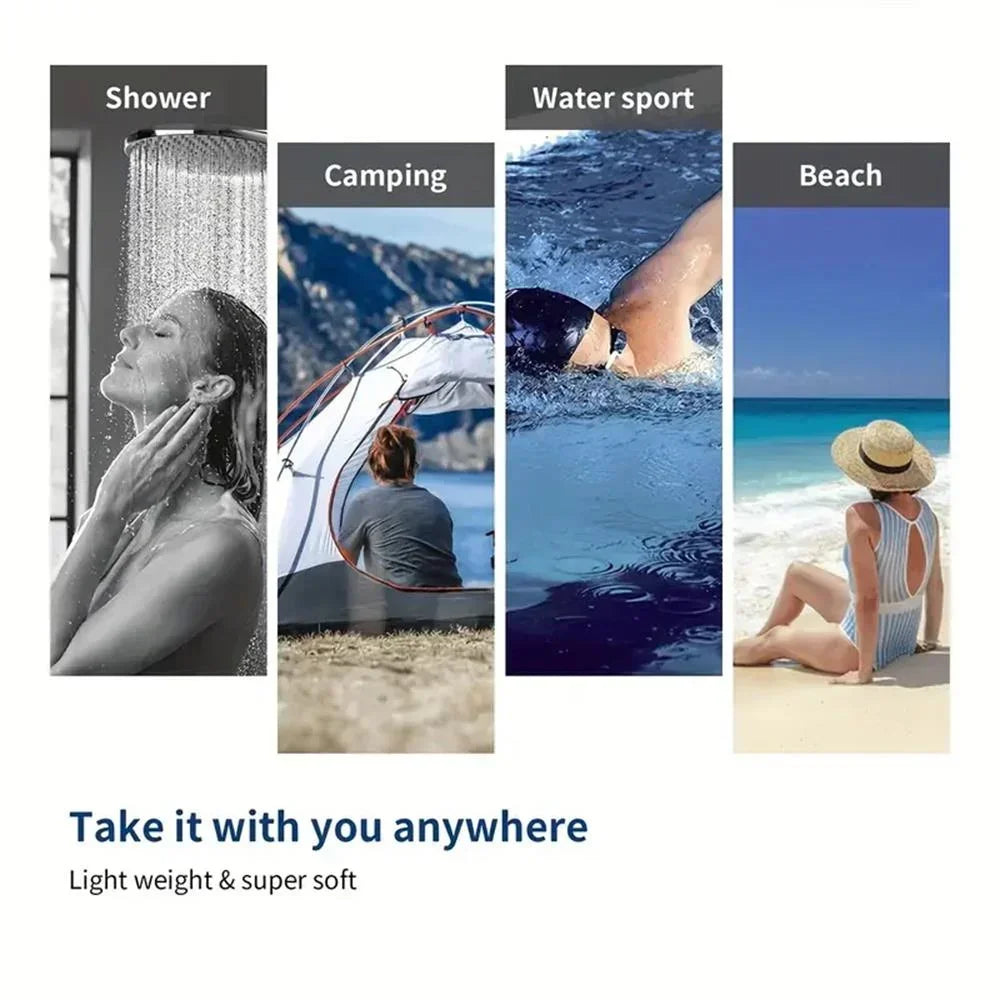 Oversized Anchor Quick Dry Towel