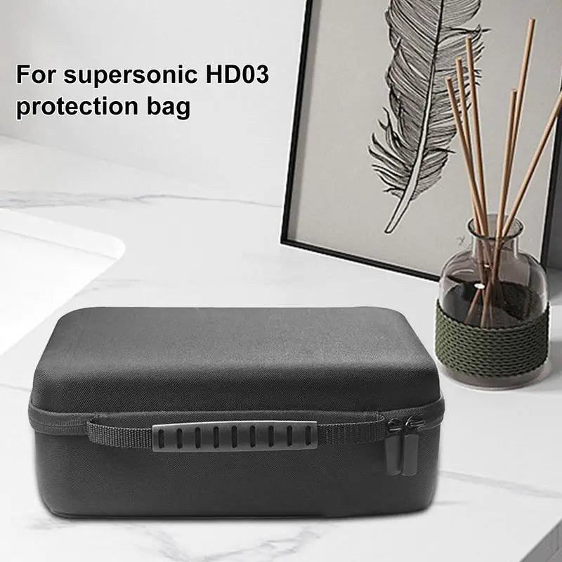 Storage Bag Replacement forDyson Supersonic HD03 Electric Hair Dryer Portable Carry-on Storage Bag Shock-proof Hair Dryer Case