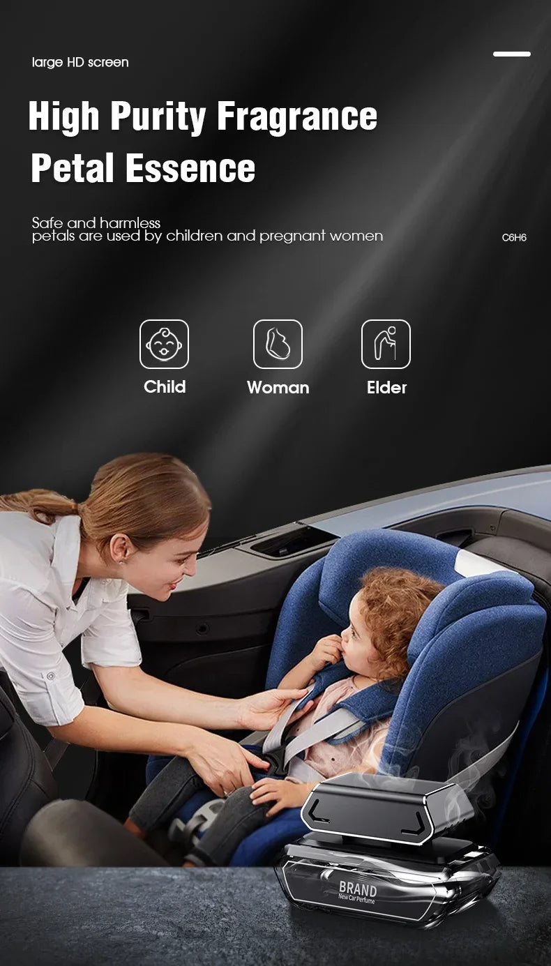 Car Fragrance Luxury Fragrance Can Automatically and Continuously Emit Fragrance Used in Auto and Homes Office Air Freshener Luxlife Brands