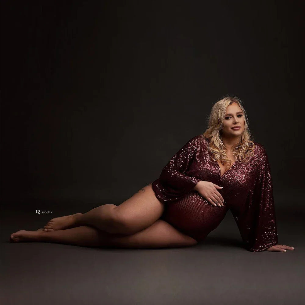 Maternity Photoshoot Bodysuit Luxlife Brands