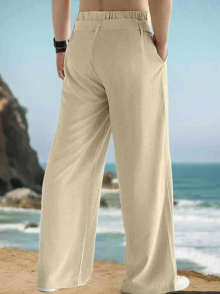 Men’s Leisure Breathable Linen Pants