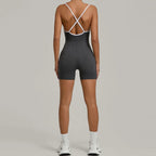 Workout Jumpsuit Sports Overalls Women Rompers Gym Clothing Running Bodysuits Fitness Suits Gym Tracksuit Sportswear Yoga Set Luxlife Brands