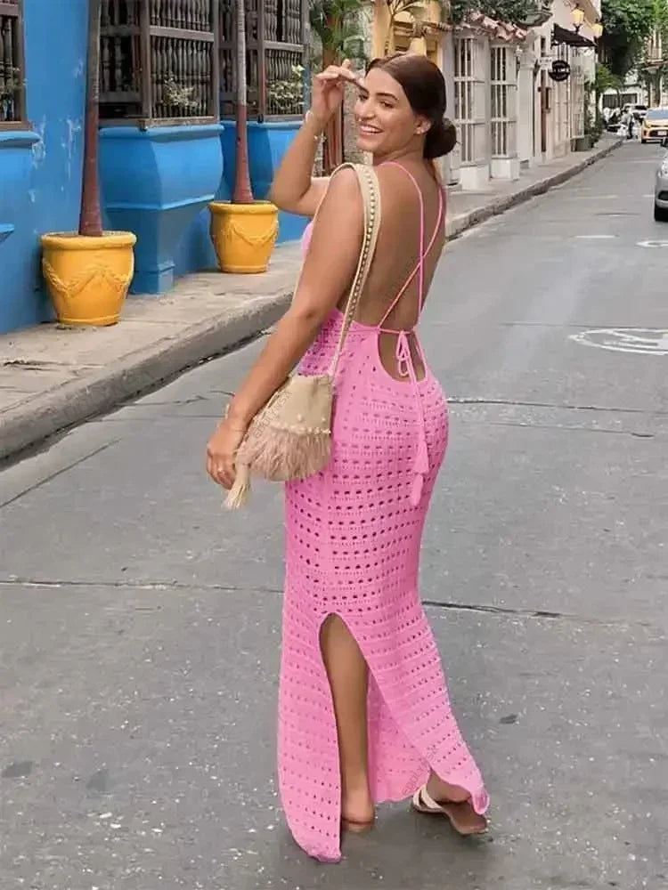 Cabana Club Beach Maxi Dress Luxlife Brands
