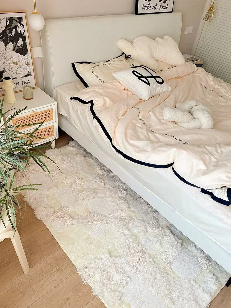 Luxury Cream Modern Rug