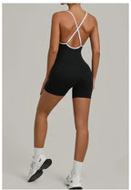 Workout Jumpsuit Sports Overalls Women Rompers Gym Clothing Running Bodysuits Fitness Suits Gym Tracksuit Sportswear Yoga Set Luxlife Brands