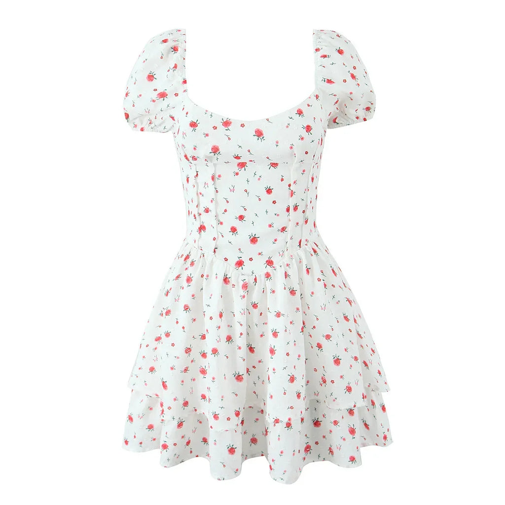 Jasmin Puff Sleeve Summer Dress