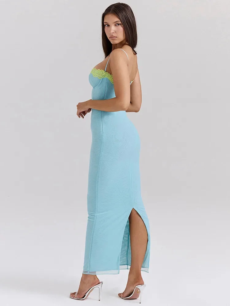 Mariah Bodycon Maxi Dress Luxlife Brands