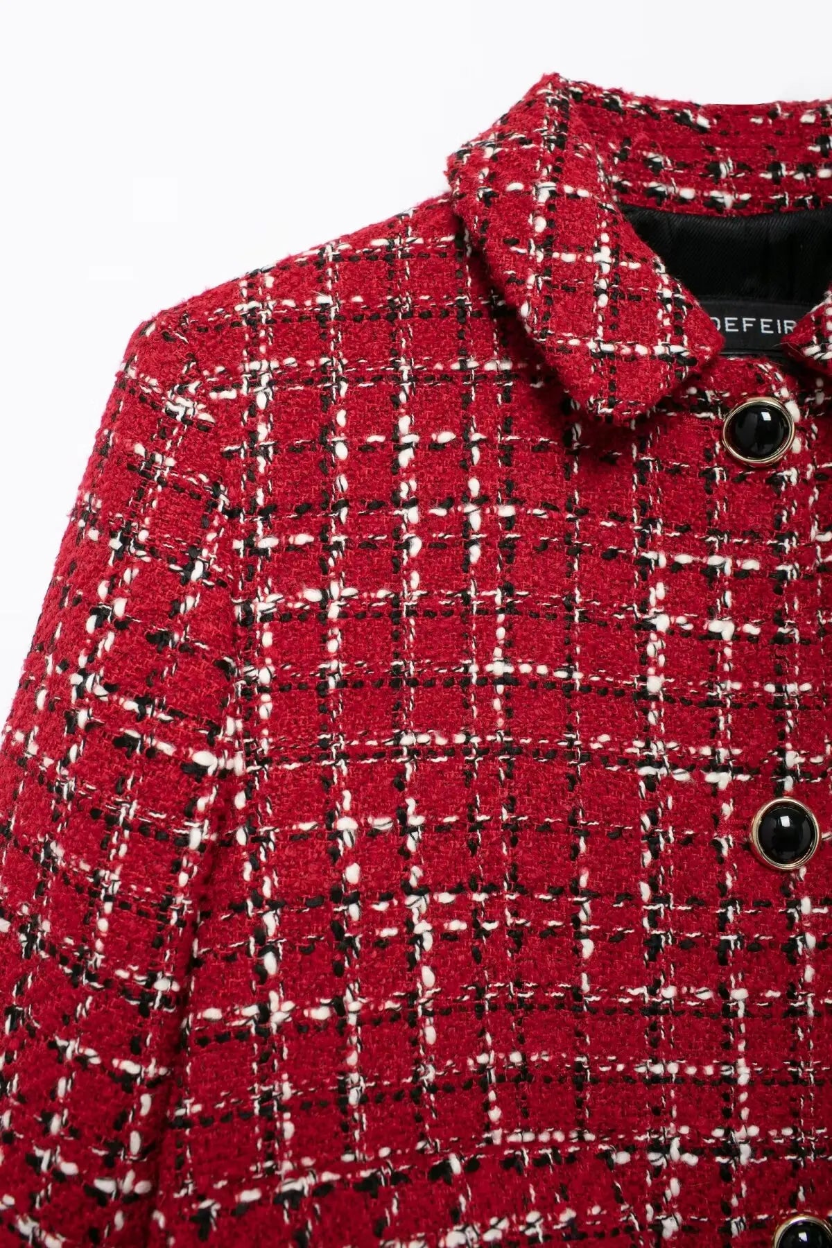 HH Women Fashion Red Texture Skirt Sets Single Breasted Lapel Jacket Coat Side Zipper Shorts Skirts High Street Lady Outfit